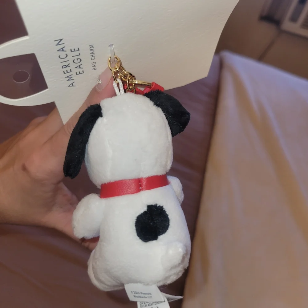 American Eagle Outfitters Snoopy Dog Charm - White, Black, and Red - Picture 3 of 3